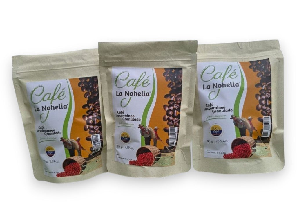 Pack Café Instantáneo La Nohelia | 3 x 85 g